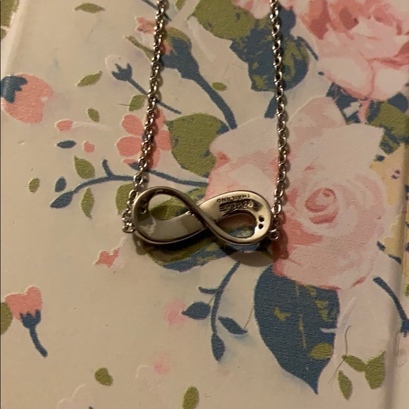 Diamond Essence Infinity Necklace - Picture 2 of 4